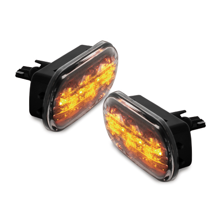 Clignotants Led Noir (x2) VW Seat Skoda Ford