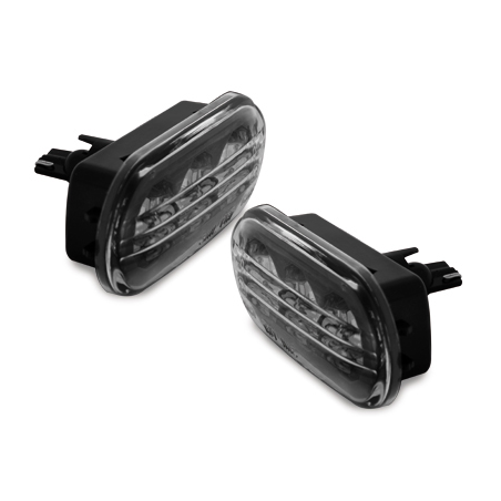 Clignotants Led Noir (x2) VW Seat Skoda Ford