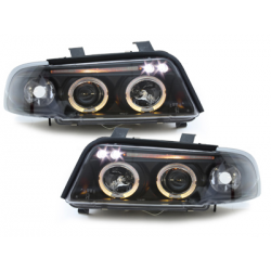  Phares AUDI A4 B5 95-98 noir