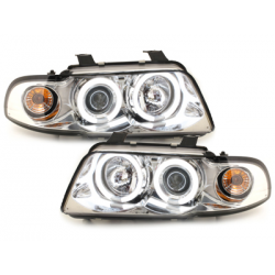  Phares AUDI A4 B5 95-98 chrome