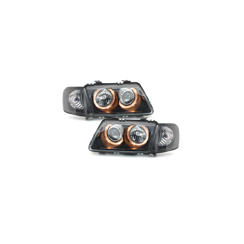  Phares AUDI A3 8L 09.96-08.00 noir