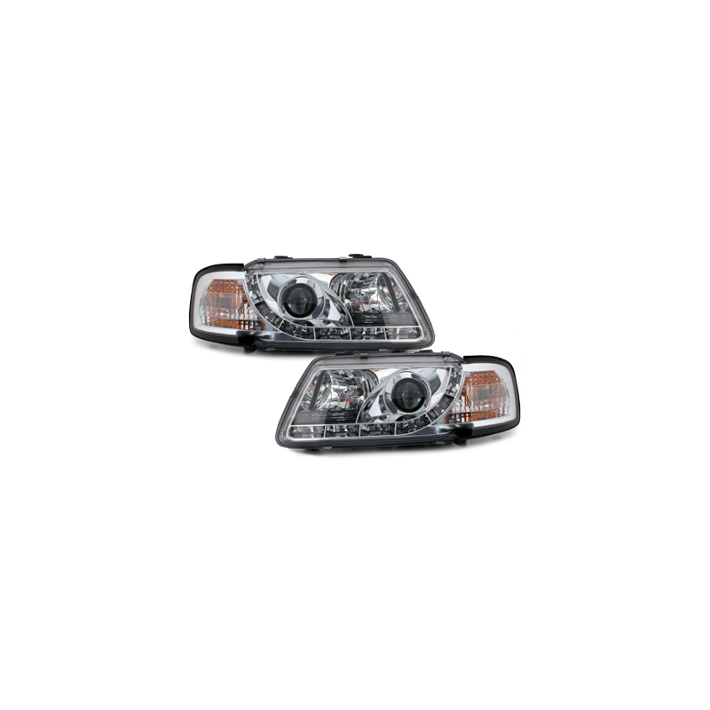  Phares DAYLINE AUDI A3 8L 09.96-08.00 Led Drl chrome