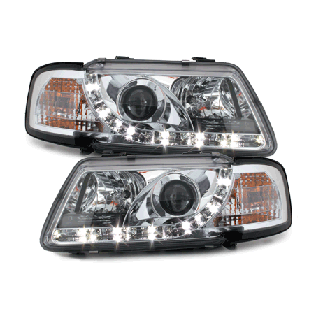  Phares DAYLINE AUDI A3 8L 09.96-08.00 Led Drl chrome