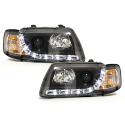 Phares DAYLINE AUDI A3 8L 09.96-08.00 Led Drl noir