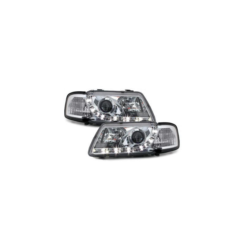  Phares D-LITE  AUDI A3 8L 09.96-08.00 chrome