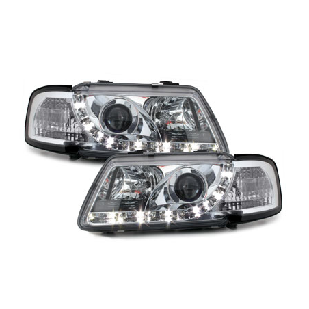  Phares D-LITE  AUDI A3 8L 09.96-08.00 chrome