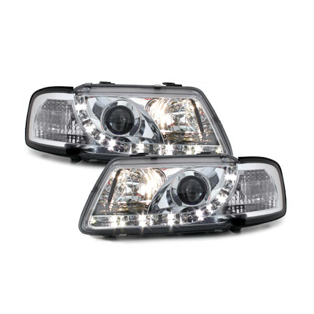  Phares D-LITE  AUDI A3 8L 09.96-08.00 chrome