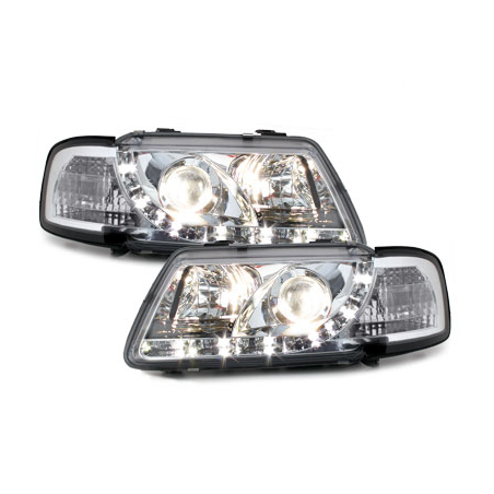  Phares D-LITE  AUDI A3 8L 09.96-08.00 chrome