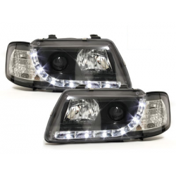 Phares D-LITE AUDI A3 8L 09.96-08.00 Led Drl noir