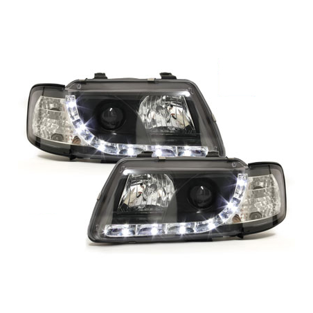  Phares D-LITE AUDI A3 8L 09.96-08.00 Led Drl noir