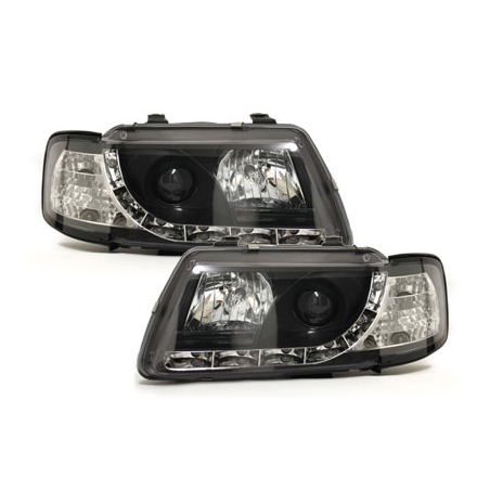  Phares D-LITE AUDI A3 8L 09.96-08.00 Led Drl noir