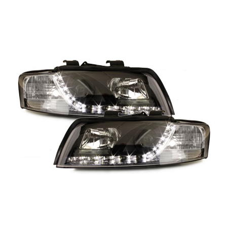  Phares D-LITE Phares AUDI A4 8E Led Drl Noir