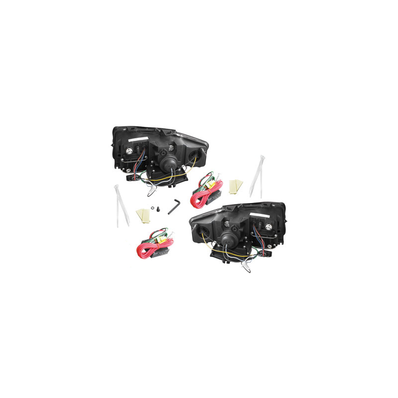  Phares D-LITE Phares AUDI A4 8E Led Drl Noir