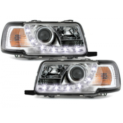  Phares DAYLINE AUDI 80 B4 Lim/Av.91-94 Led Drl chrome