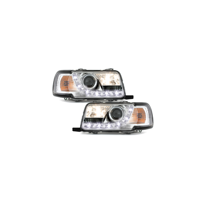  Phares DAYLINE AUDI 80 B4 Lim/Av.91-94 Led Drl chrome