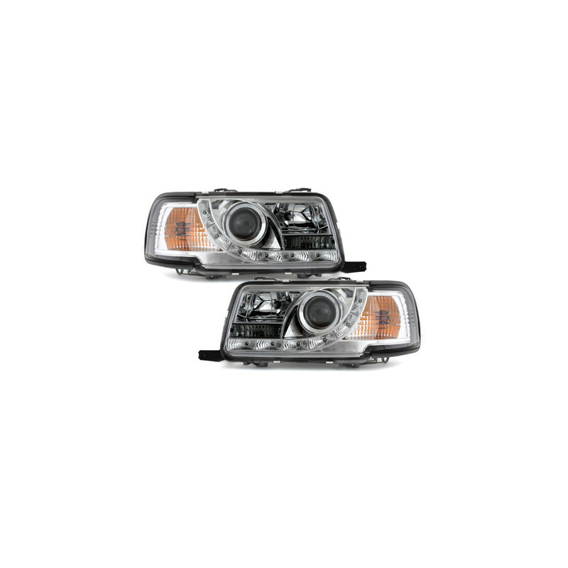  Phares DAYLINE AUDI 80 B4 Lim/Av.91-94 Led Drl chrome