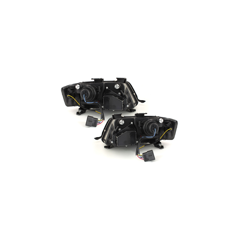  Phares DAYLINE AUDI A6 4B 01-04  Led Drl chrome