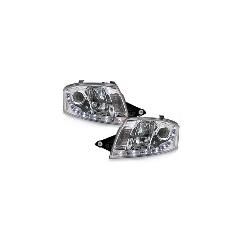 Phares DAYLINE AUDI TT 12.98-05 Led Drl chrome