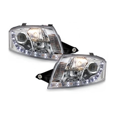  Phares DAYLINE AUDI TT 12.98-05 Led Drl chrome