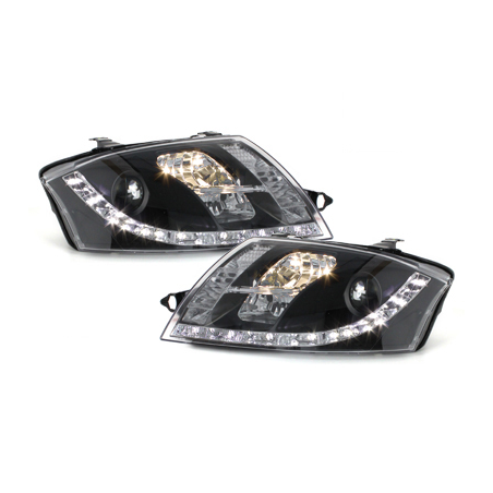  Phares DAYLINE AUDI TT 12.98-05  Led Drl  noir