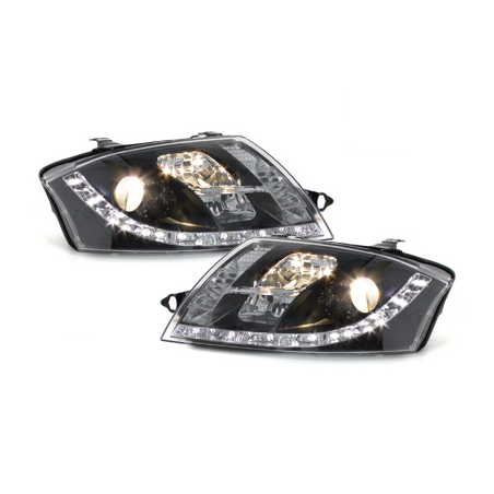  Phares DAYLINE AUDI TT 12.98-05  Led Drl  noir