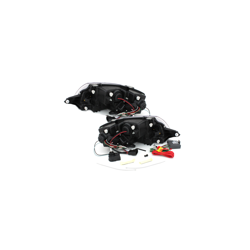  Phares D-LITE AUDI TT 8N Led Drl chrome