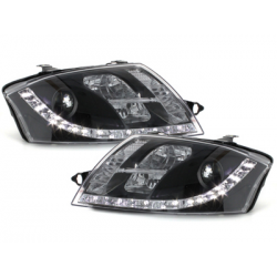  Phares D-LITE AUDI TT 8N Led Drl noir