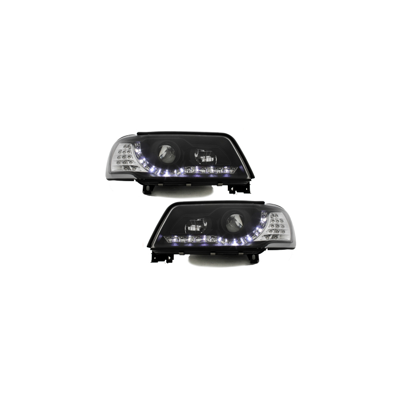  Phares DAYLINE AUDI 100 Typ 4C Led Drl noir