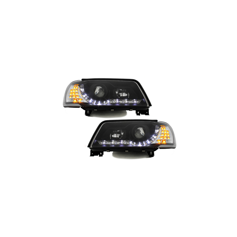  Phares DAYLINE AUDI 100 Typ 4C Led Drl noir