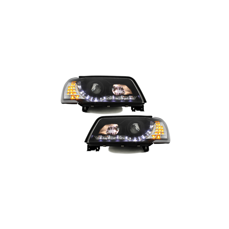  Phares DAYLINE AUDI 100 Typ 4C Led Drl noir