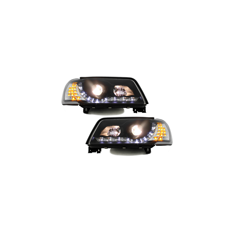  Phares DAYLINE AUDI 100 Typ 4C Led Drl noir