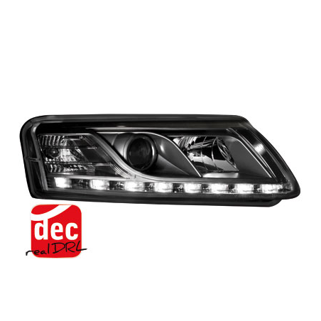 D-LITEPhares AUDI A6 4F 04-07 Feux de jour HID Noir