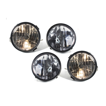 Phares BMW E30 83-87 avec croix Chrome Phares BMW E30 83-87 avec croix Chrome
