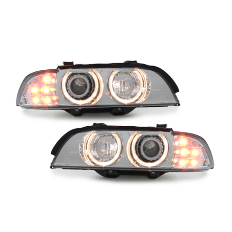 Phares BMW E39 5er 95-00 _ LED indicator Chrome