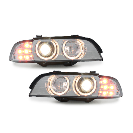 Phares BMW E39 5er 95-00 _ LED indicator Chrome