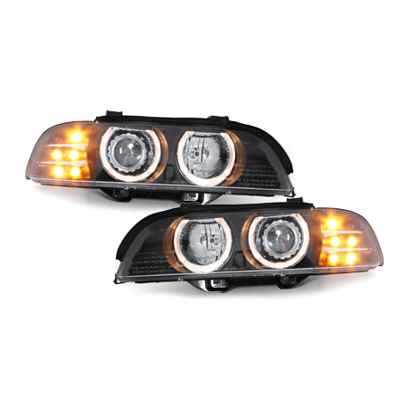 Phares BMW E39 5er 95-00 _ LED indicator  Noir