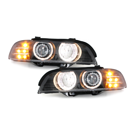 Phares BMW E39 5er 95-00 _ LED indicator  Noir