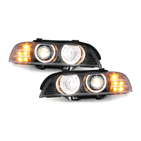 Phares BMW E39 5er 95-00 _ LED indicator  Noir