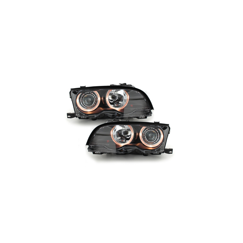 Phares BMW E46/2 Coupe 01-03_2 StandlichtringeNoir
