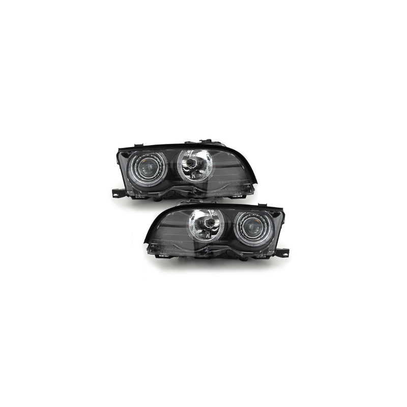 Phares BMW E46/2 Coupe 01-03_2 StandlichtringeNoir