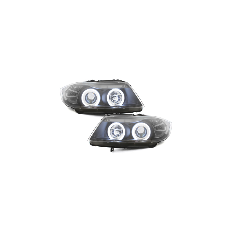 EDITIONPhares BMW E90/E91 3er-2 CCFL SLR-Noir