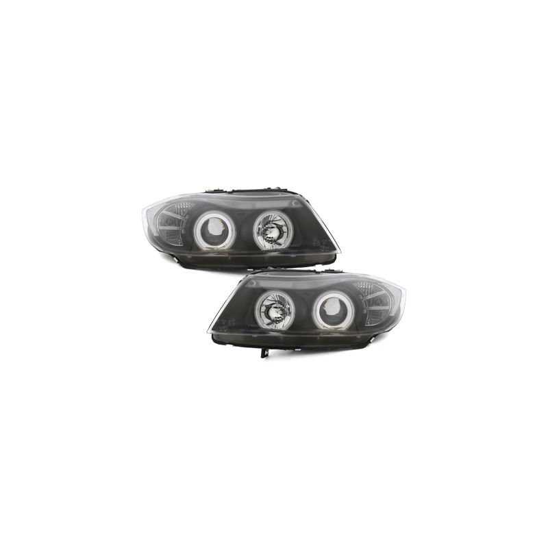 EDITIONPhares BMW E90/E91 3er-2 CCFL SLR-Noir