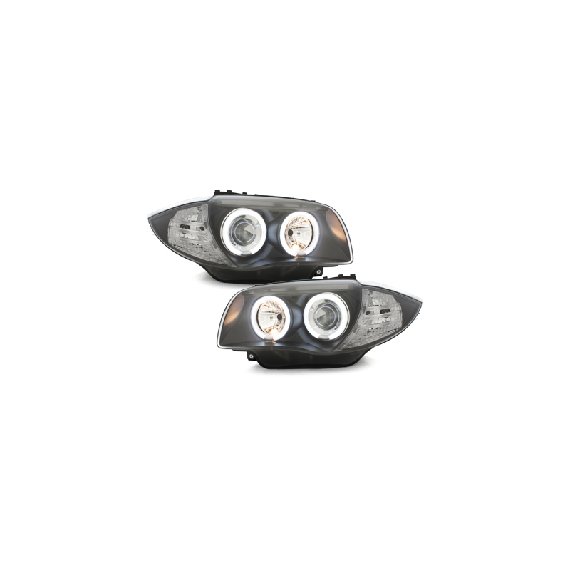 Kit Phares BMW 1er E87/81 04-09 _2 CCFL SLR  Noir