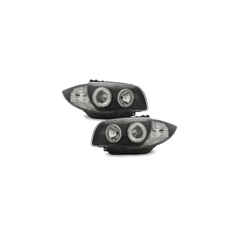 Kit Phares BMW 1er E87/81 04-09 _2 CCFL SLR  Noir