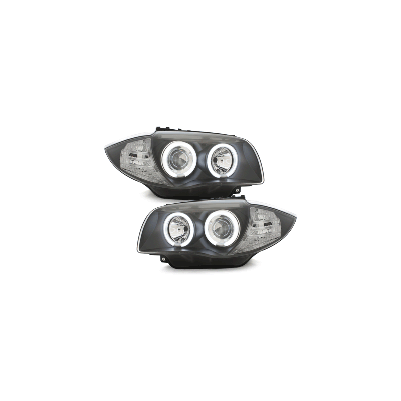 Kit Phares BMW 1er E87/81 04-09 _2 CCFL SLR  Noir