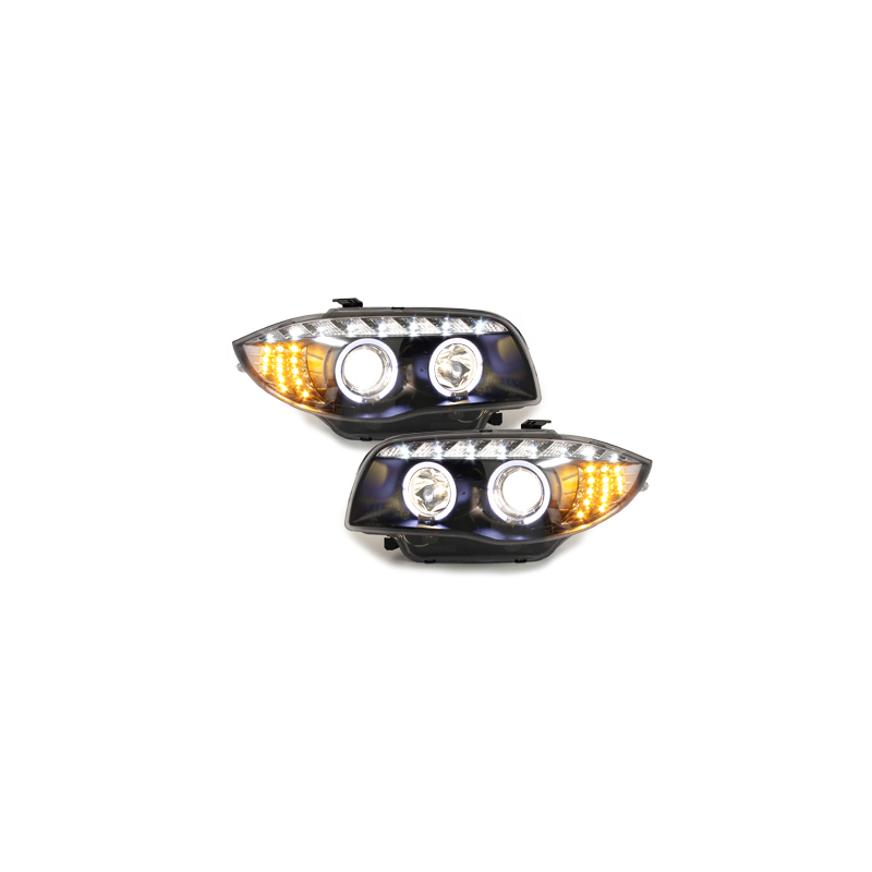 Kit Phares DAYLINE BMW 1er E87/81 04-09 Noir