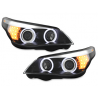 Phares CCFL BMW E60 03-04 clignotant LED Noir, Angel Eyes,D2S Phares CCFL BMW E60 03-04 clignotant LED Noir, Angel Eyes,D2S