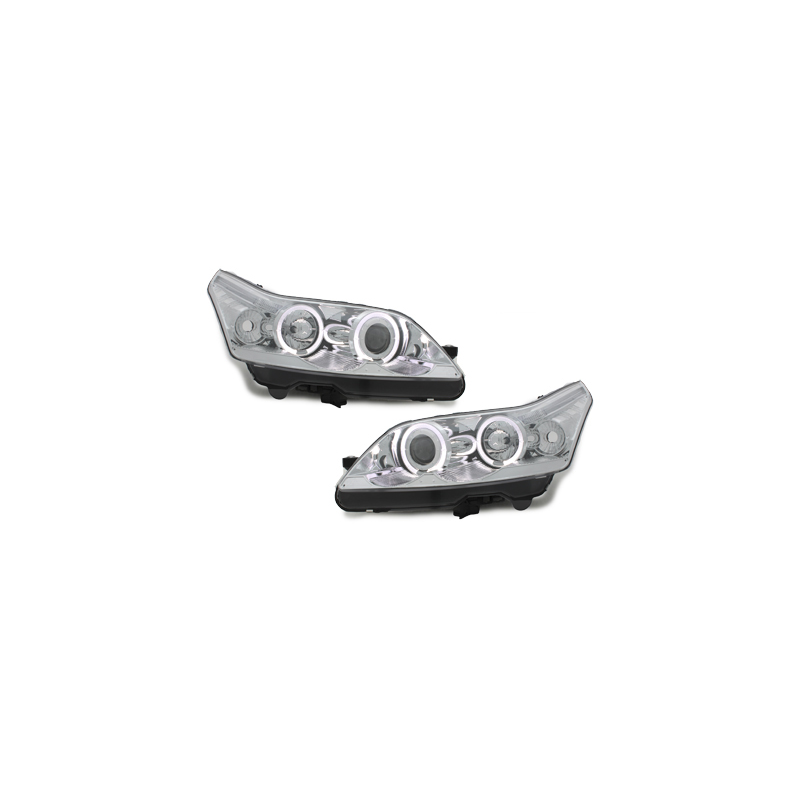 Phares Citroen C4 04-12/07 2 Standlichtringe  Chrome