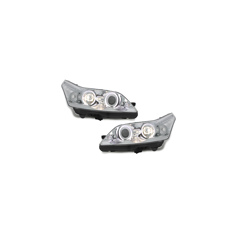 Phares Citroen C4 04-12/07 2 Standlichtringe  Chrome