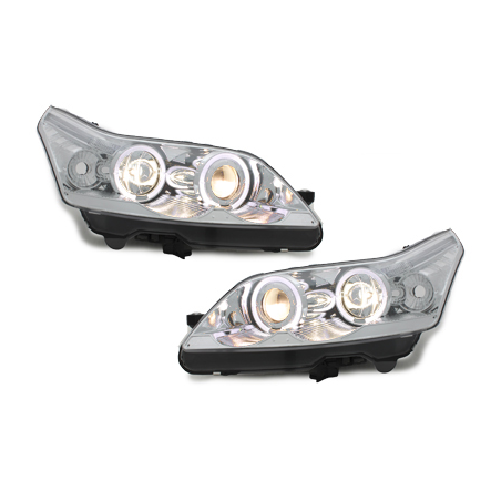 Phares Citroen C4 04-12/07 2 Standlichtringe  Chrome